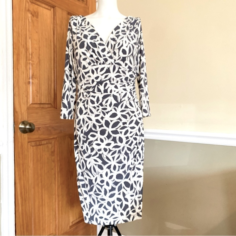 Lauren Ralph Lauren V-Neck Dress